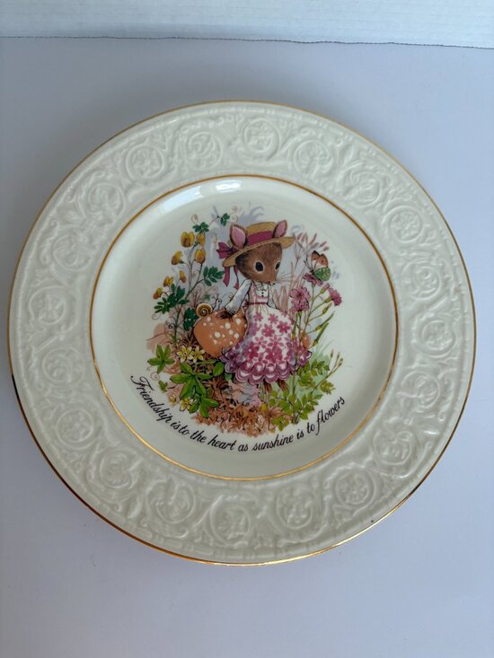 Other - Vintage Crown Devon Staffordshire Friendship Plate